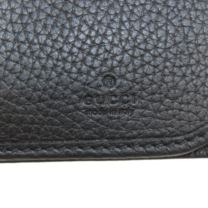 GUCCI 795296 logo Long wallet (with coin pocket) Leather mens [Used]