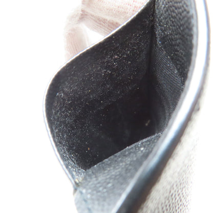 SAINT LAURENT Simple design Long wallet (with coin pocket) Leather mens [Used]