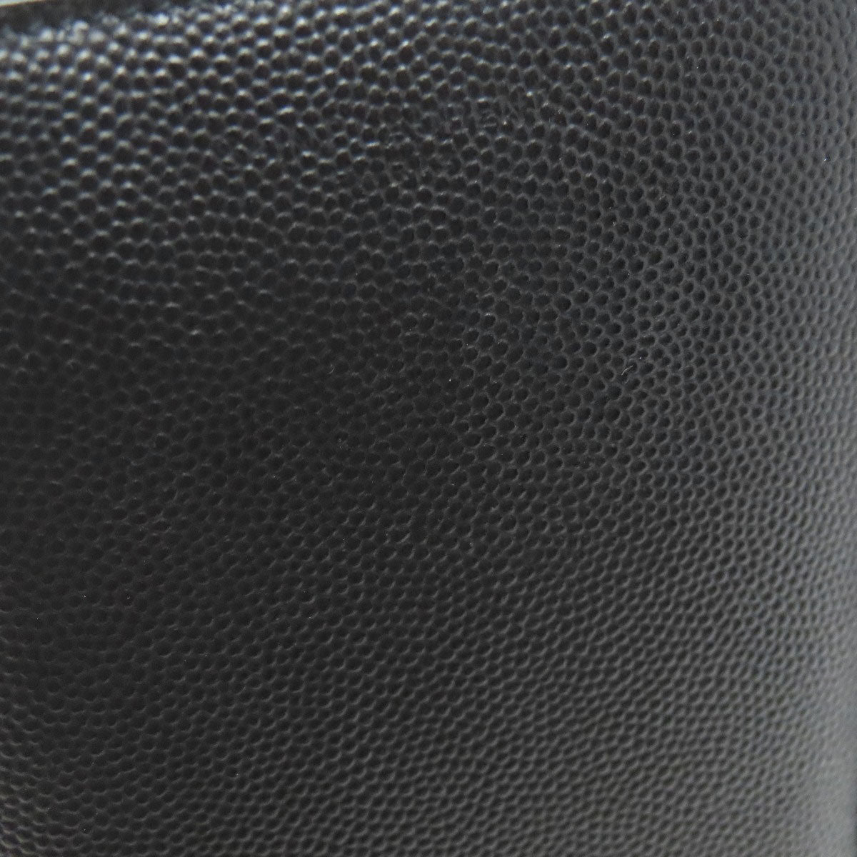 SAINT LAURENT Simple design Long wallet (with coin pocket) Leather mens [Used]