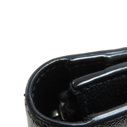 SAINT LAURENT Simple design Long wallet (with coin pocket) Leather mens [Used]