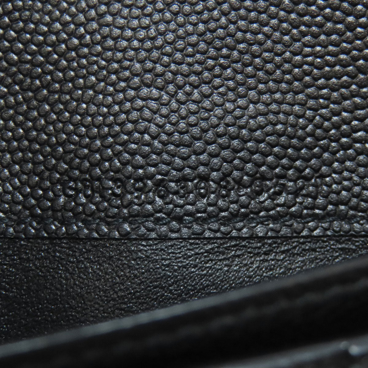 SAINT LAURENT Simple design Long wallet (with coin pocket) Leather mens [Used]