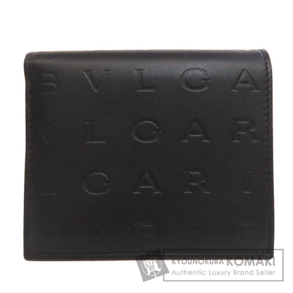 BVLGARI Infiniteum Compact Wallet Bifold Wallet with Coin Pocket Calf Ladies [Used]