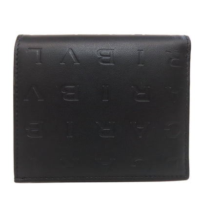 BVLGARI Infiniteum Compact Wallet Bifold Wallet with Coin Pocket Calf Ladies [Used]