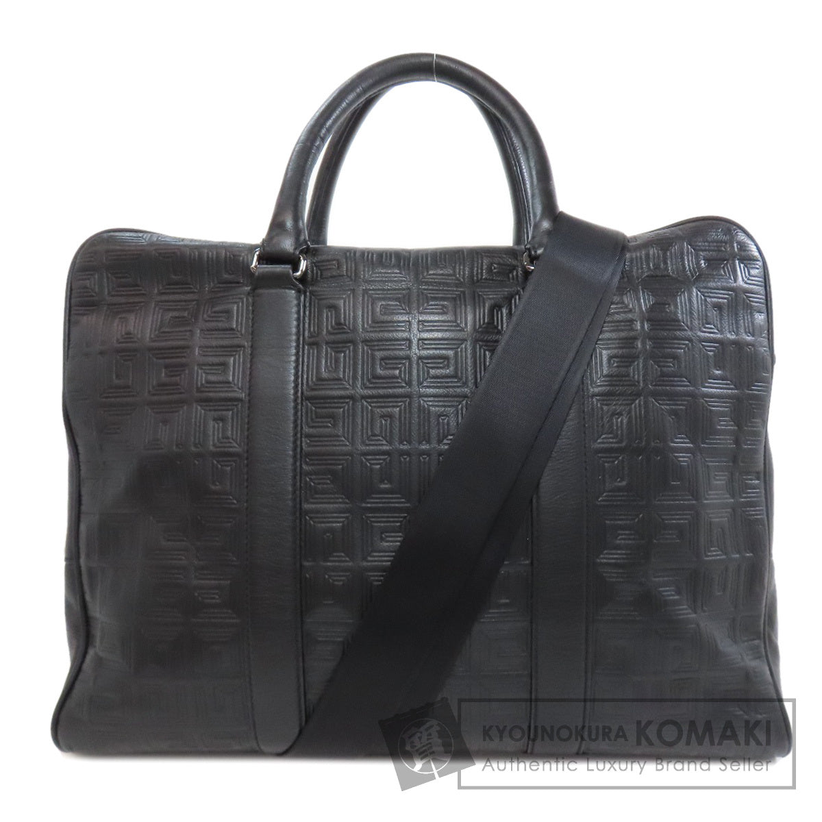 GIVENCHY 4G logo 2WAY Business bag Leather mens [Used]