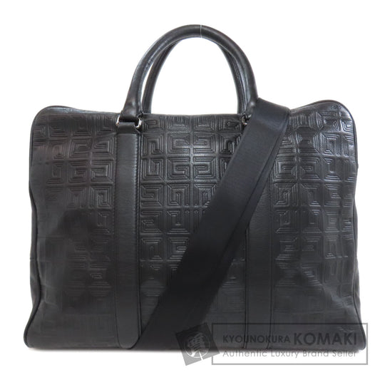 GIVENCHY 4G logo 2WAY Business bag Leather mens [Used]