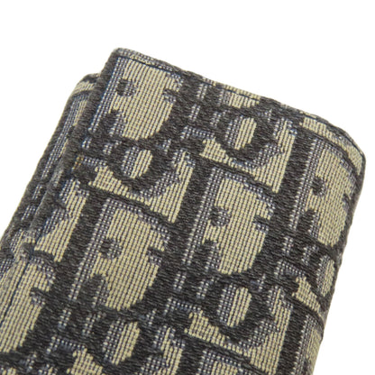 CHRISTIAN DIOR Trotter pattern key holder Canvas Ladies [Used]