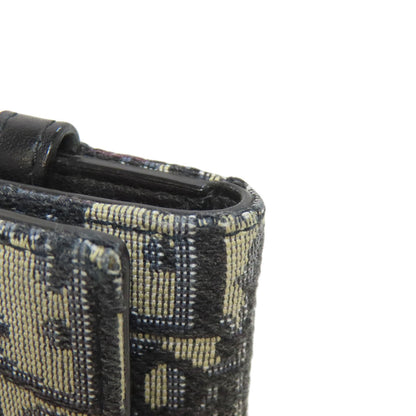 CHRISTIAN DIOR Trotter pattern key holder Canvas Ladies [Used]