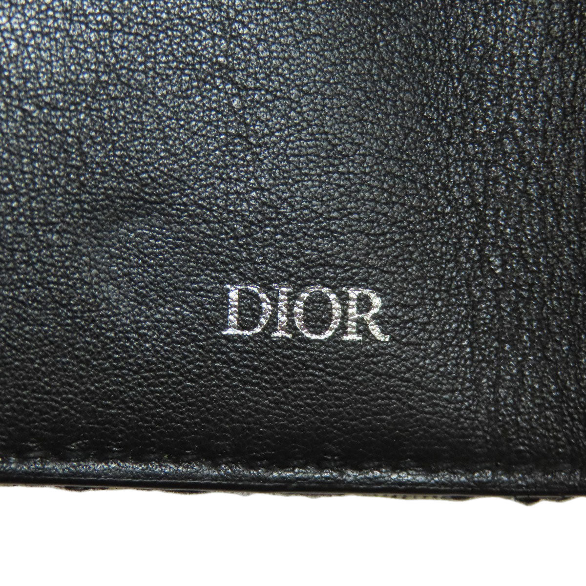 CHRISTIAN DIOR Trotter pattern key holder Canvas Ladies [Used]