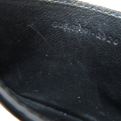 SAINT LAURENT V stitch logo Card Case Calf Ladies [Used]