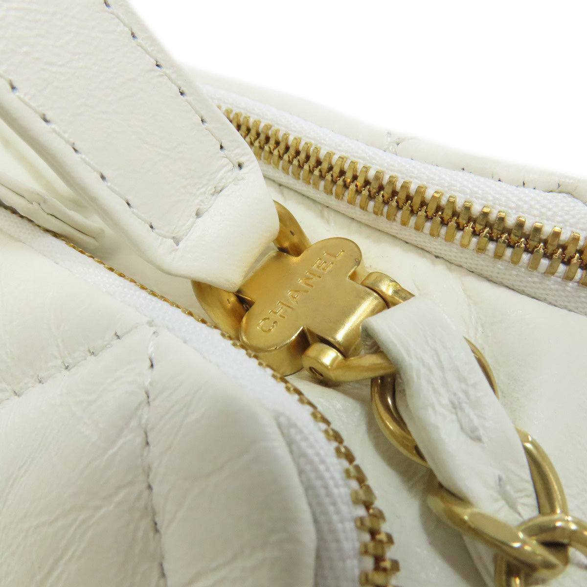 CHANEL Matelasse GoldHardware 2WAY Shoulder Bag Calf Ladies [Used]