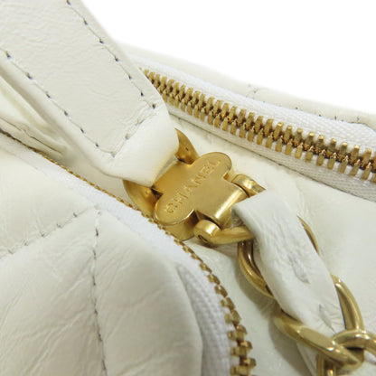 CHANEL Matelasse GoldHardware 2WAY Shoulder Bag Calf Ladies [Used]