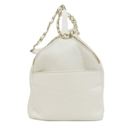 CHANEL Matelasse GoldHardware 2WAY Shoulder Bag Calf Ladies [Used]