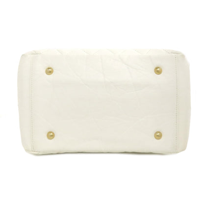 CHANEL Matelasse GoldHardware 2WAY Shoulder Bag Calf Ladies [Used]