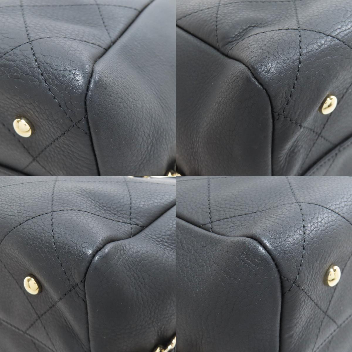 CHANEL COCO Mark Matelasse GoldHardware Handbag Calf Ladies [Used]