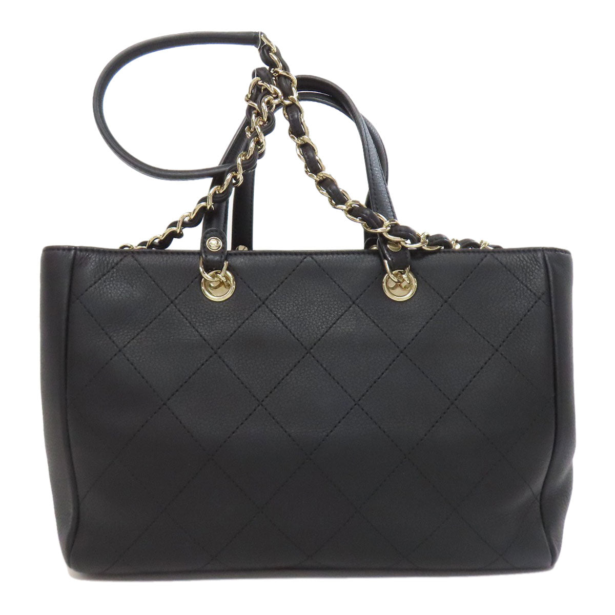 CHANEL COCO Mark Matelasse GoldHardware Handbag Calf Ladies [Used]