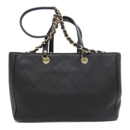 CHANEL COCO Mark Matelasse GoldHardware Handbag Calf Ladies [Used]