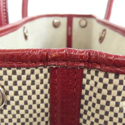 HERMES Garden Party TPM SilverHardware Tote Bag Canvas Ladies [Used]