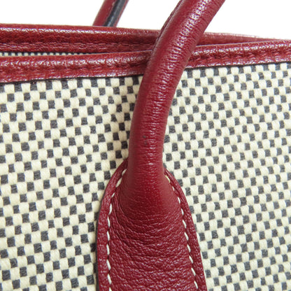 HERMES Garden Party TPM SilverHardware Tote Bag Canvas Ladies [Used]