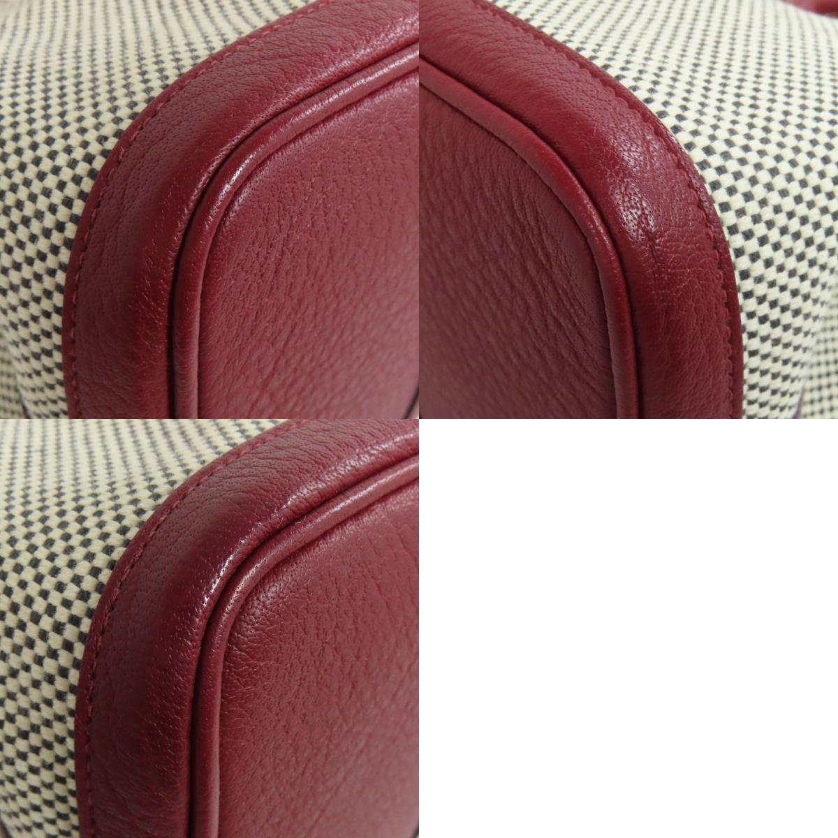 HERMES Garden Party TPM SilverHardware Tote Bag Canvas Ladies [Used]