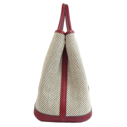 HERMES Garden Party TPM SilverHardware Tote Bag Canvas Ladies [Used]