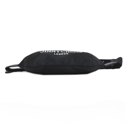 Jimmy Choo logo Hip bag, waist bag Nylon Ladies [Used]