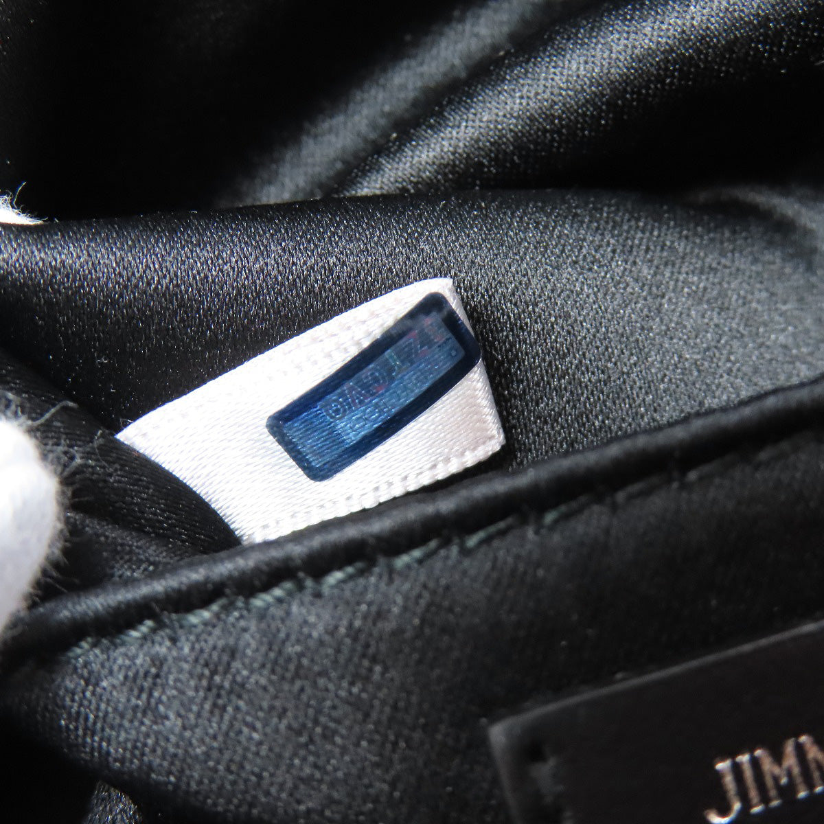 Jimmy Choo logo Hip bag, waist bag Nylon Ladies [Used]