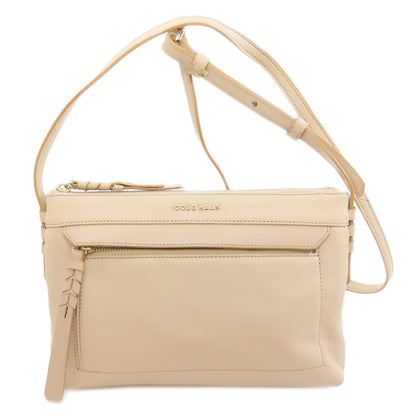 Cole Haan logo Shoulder Bag Leather Ladies [Used]