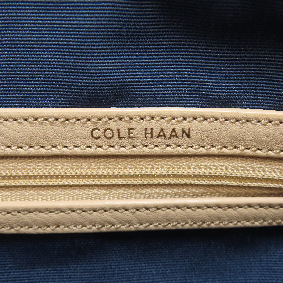 Cole Haan logo Shoulder Bag Leather Ladies [Used]