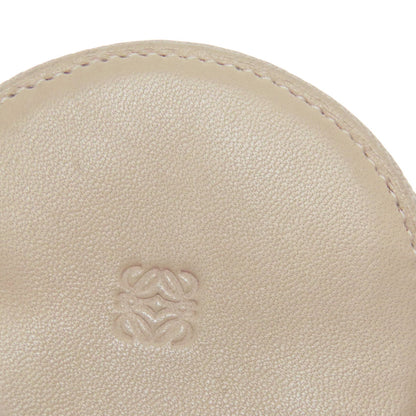 LOEWE Anagram Round Shape coin purse Calf Ladies [Used]