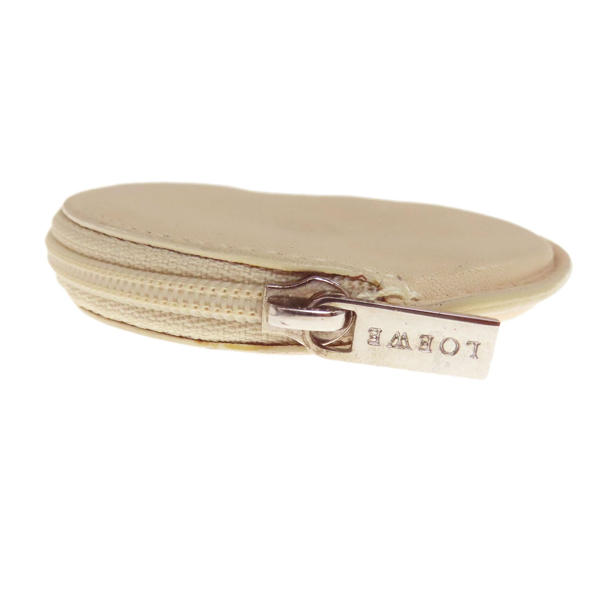 LOEWE Anagram Round Shape coin purse Calf Ladies [Used]