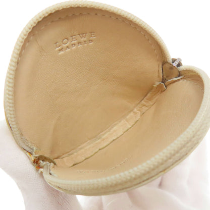 LOEWE Anagram Round Shape coin purse Calf Ladies [Used]