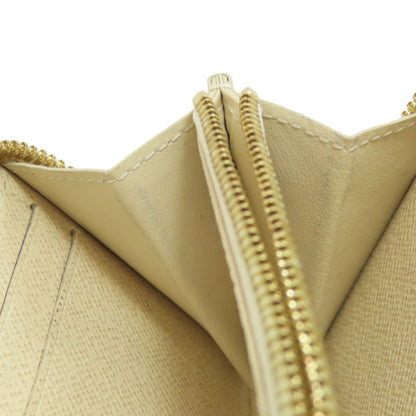 LOUIS VUITTON N61210 Portefeiulle・Clemence Long wallet (with coin pocket) Damier canvas Ladies [Used]