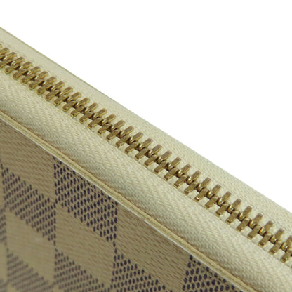 LOUIS VUITTON N61210 Portefeiulle・Clemence Long wallet (with coin pocket) Damier canvas Ladies [Used]