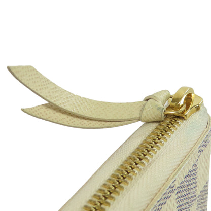 LOUIS VUITTON N61210 Portefeiulle・Clemence Long wallet (with coin pocket) Damier canvas Ladies [Used]