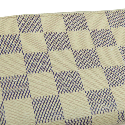 LOUIS VUITTON N61210 Portefeiulle・Clemence Long wallet (with coin pocket) Damier canvas Ladies [Used]