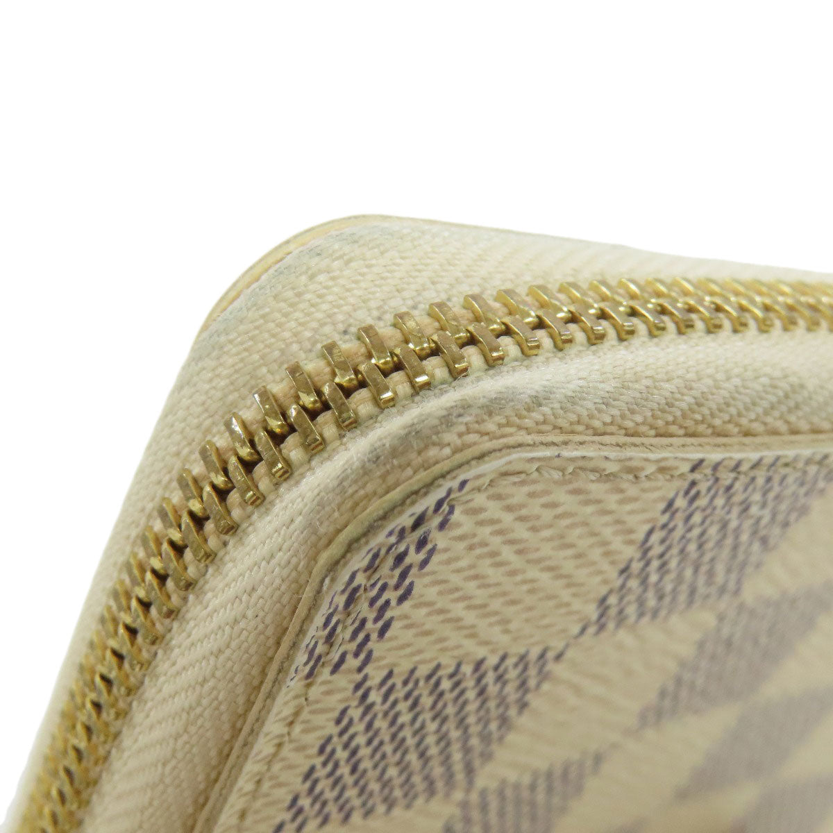 LOUIS VUITTON N61210 Portefeiulle・Clemence Long wallet (with coin pocket) Damier canvas Ladies [Used]