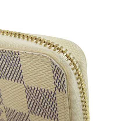 LOUIS VUITTON N61210 Portefeiulle・Clemence Long wallet (with coin pocket) Damier canvas Ladies [Used]