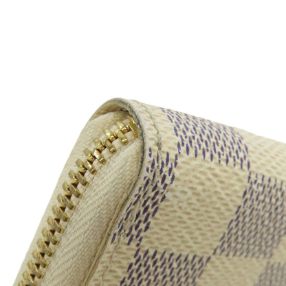 LOUIS VUITTON N61210 Portefeiulle・Clemence Long wallet (with coin pocket) Damier canvas Ladies [Used]