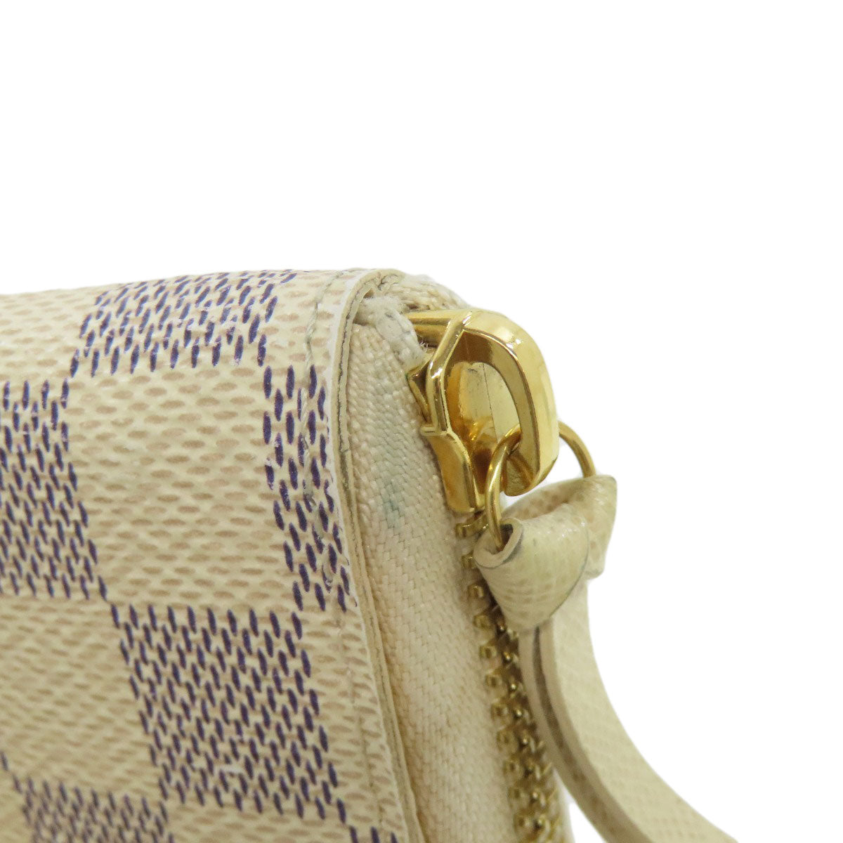 LOUIS VUITTON N61210 Portefeiulle・Clemence Long wallet (with coin pocket) Damier canvas Ladies [Used]