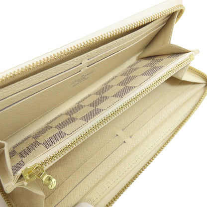 LOUIS VUITTON N61210 Portefeiulle・Clemence Long wallet (with coin pocket) Damier canvas Ladies [Used]