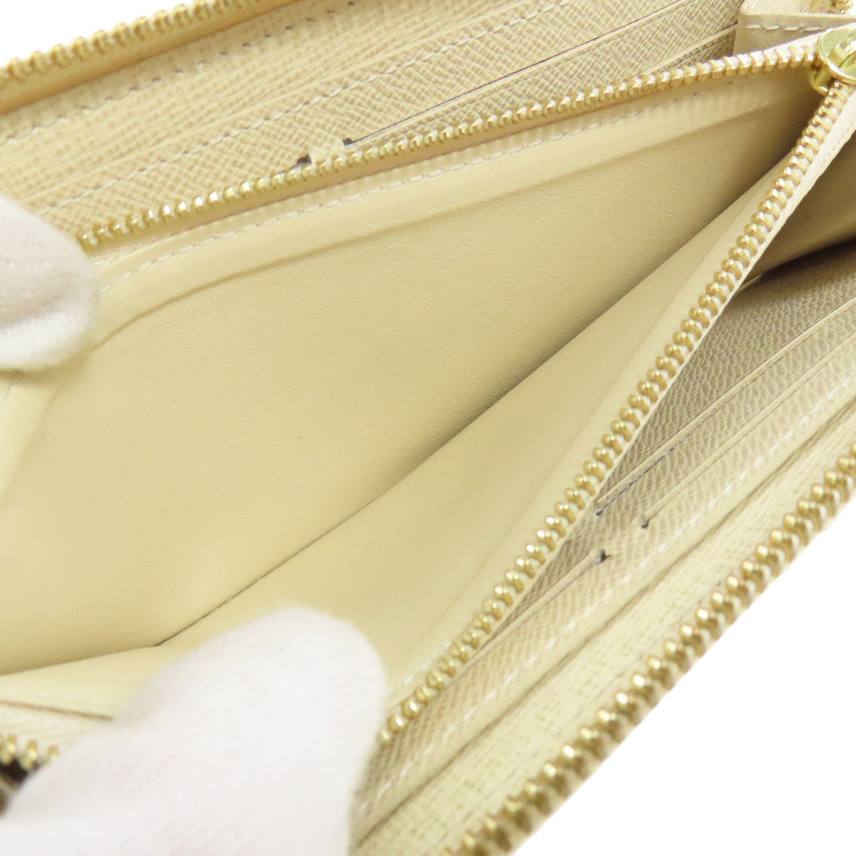 LOUIS VUITTON N61210 Portefeiulle・Clemence Long wallet (with coin pocket) Damier canvas Ladies [Used]