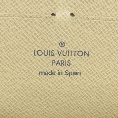 LOUIS VUITTON N61210 Portefeiulle・Clemence Long wallet (with coin pocket) Damier canvas Ladies [Used]