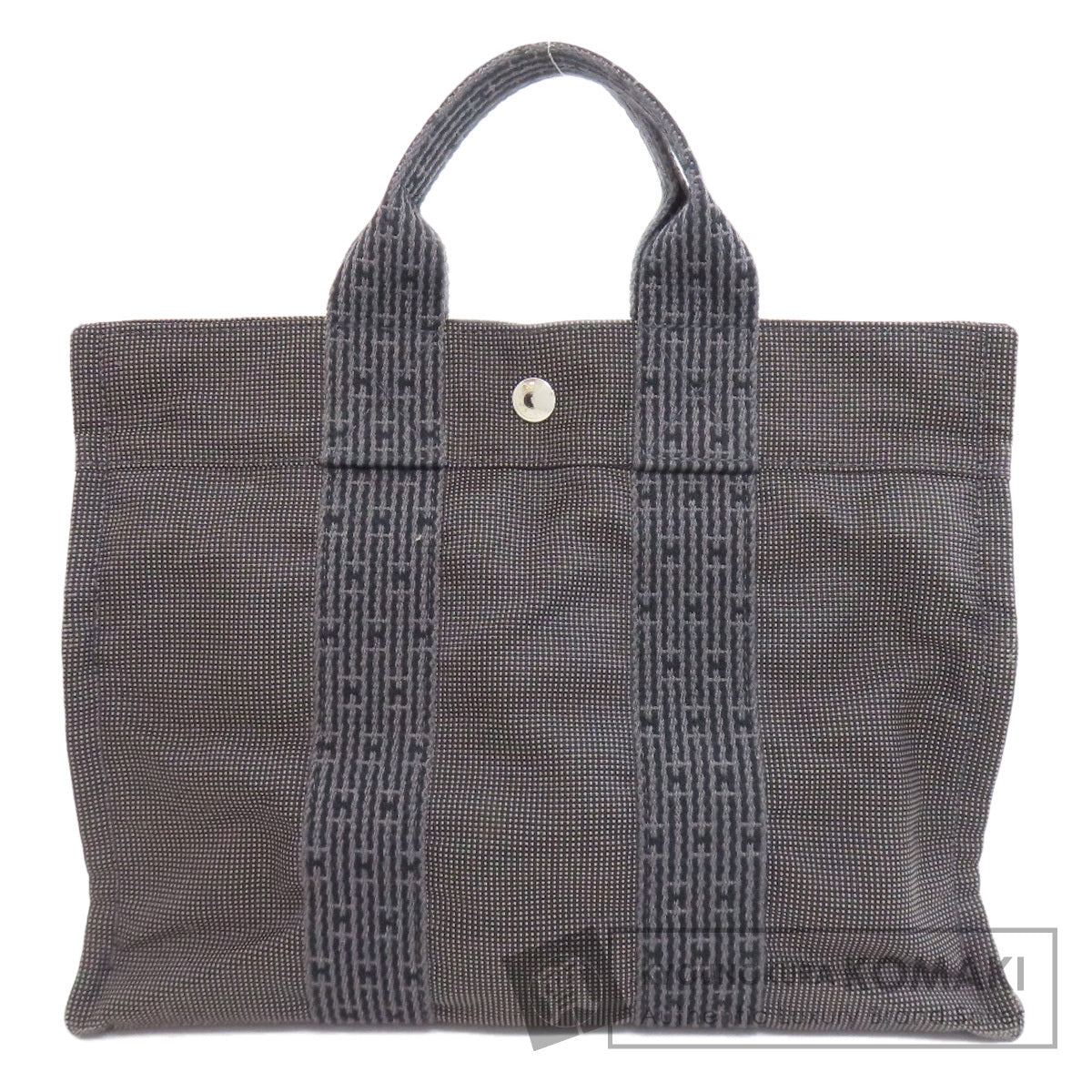 HERMES Her Line Tote PM Handbag Canvas Ladies [Used]
