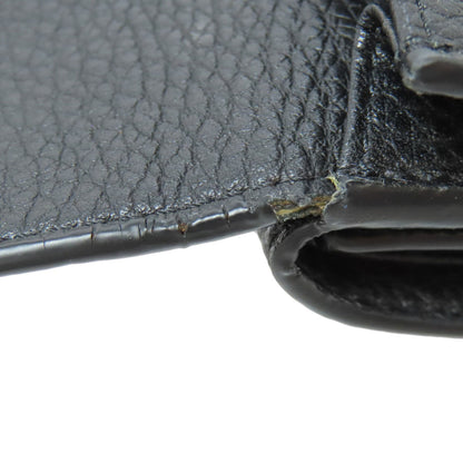 FENDI 7M0280 logo Bifold Wallet with Coin Pocket Leather Ladies [Used]