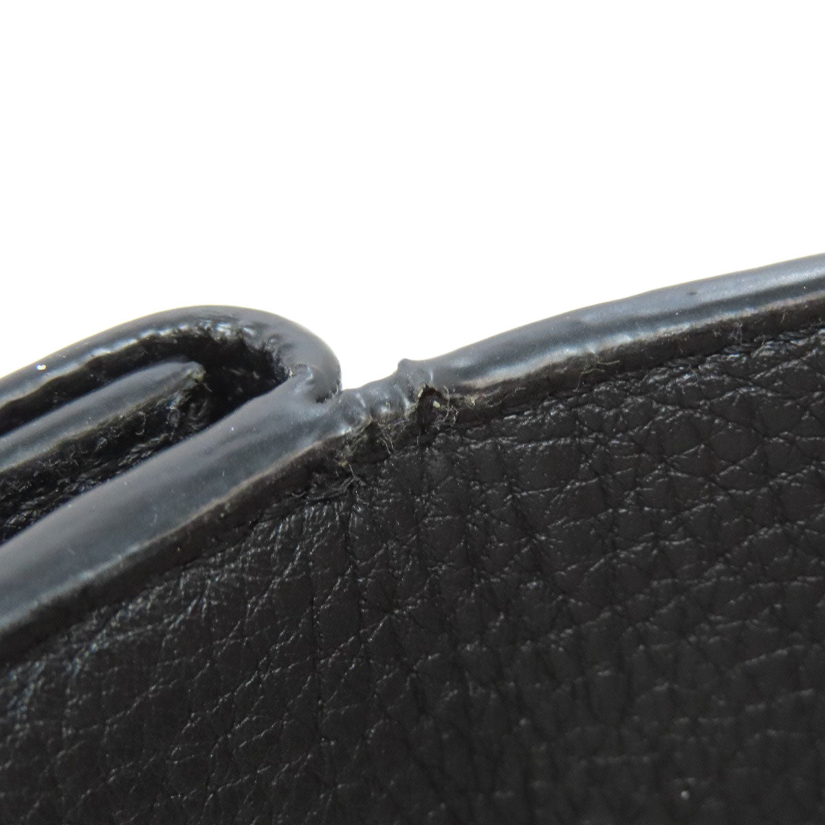 FENDI 7M0280 logo Bifold Wallet with Coin Pocket Leather Ladies [Used]