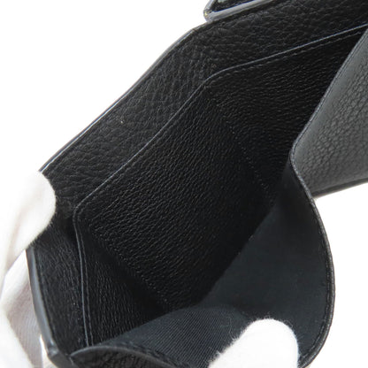 FENDI 7M0280 logo Bifold Wallet with Coin Pocket Leather Ladies [Used]