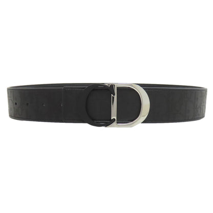 CHRISTIAN DIOR   belt Trotter pattern Leather mens