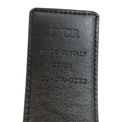 CHRISTIAN DIOR   belt Trotter pattern Leather mens