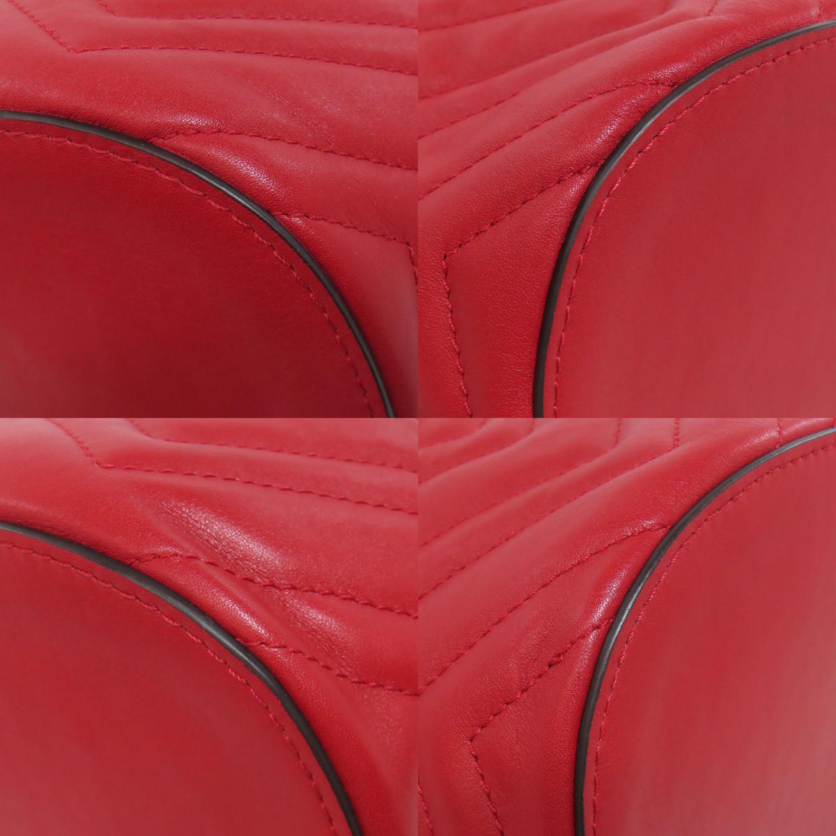 GUCCI 476674 GG Marmont 2WAY Handbag Calf Ladies [Used]