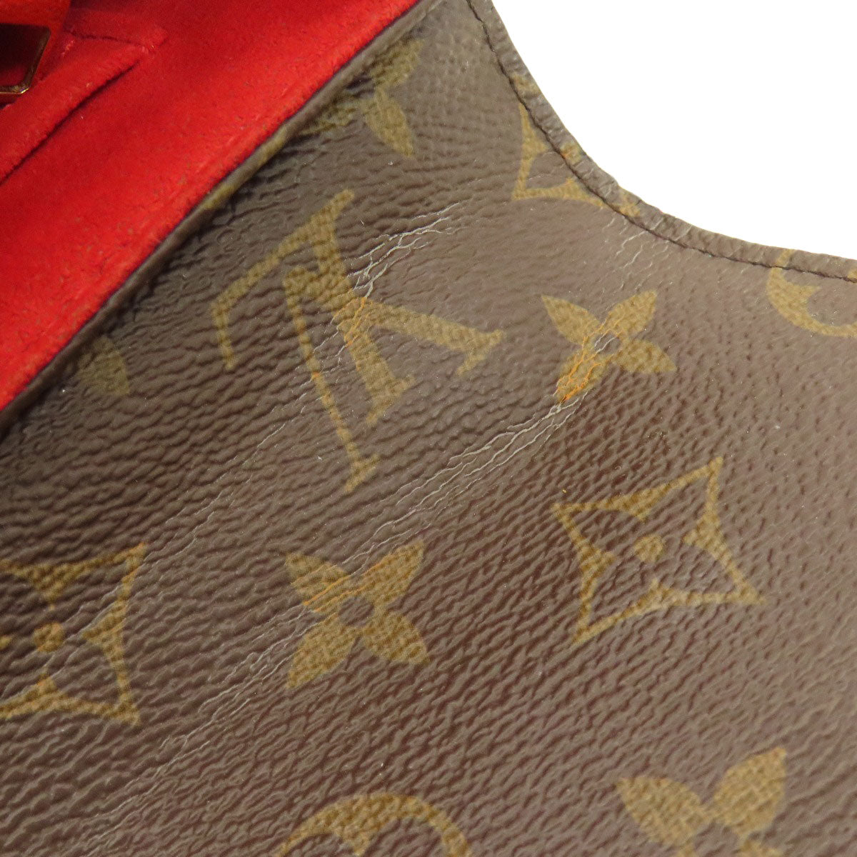 LOUIS VUITTON M43713 sampras seed Shoulder Bag Monogram canvas Ladies [Used]
